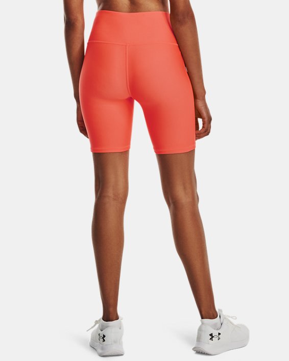 Shorts HeatGear® Armour Bike para Mujer, Orange, pdpMainDesktop image number 1